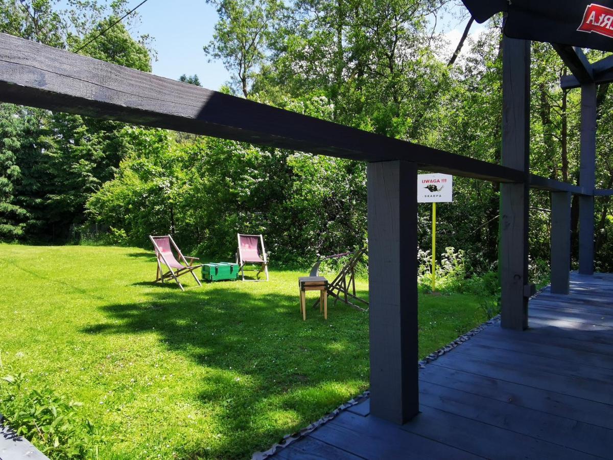 Osrodek Volfcamp Kwaszenina Apartment Arłamów Екстериор снимка